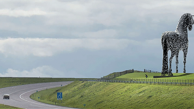 Mega-Paard Afsluitdijk