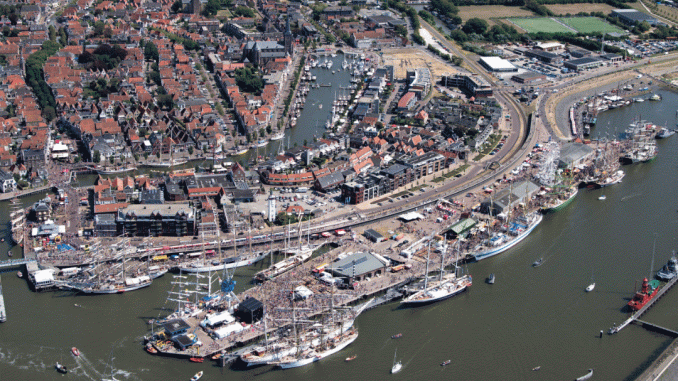 Luchtfoto Harlingen