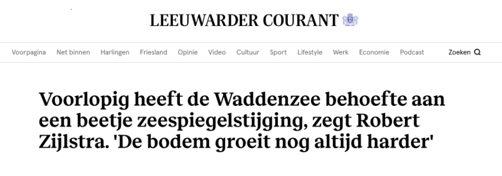 LC over zeebodemstijging