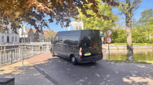 Bus op Singelbrug